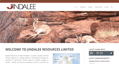 Desktop Screenshot of jindalee.net