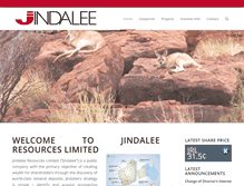 Tablet Screenshot of jindalee.net